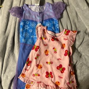 Two “2” girls pajamas.